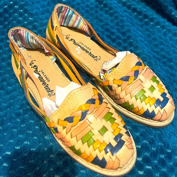 Leather flats size 6 - Picture 1 of 8
